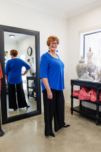 Load image into Gallery viewer, LUCIA Shaped Top in Azure Allure