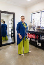 Load image into Gallery viewer, AQUILA Wide Leg Pant in Chartreuse Allure