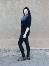 Load image into Gallery viewer, Loop Scarf in Grey Angora