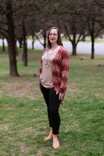 Load image into Gallery viewer, AMARA Midline Jacket in Shiraz Argyle