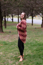 Load image into Gallery viewer, AMARA Midline Jacket in Shiraz Argyle