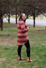 Load image into Gallery viewer, AMARA Midline Jacket in Shiraz Argyle