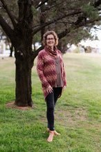 Load image into Gallery viewer, AMARA Midline Jacket in Shiraz Argyle