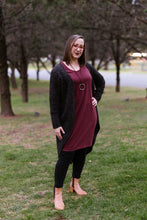 Load image into Gallery viewer, AVIVA Dress in Wine - limited stock