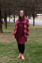 Load image into Gallery viewer, AVIVA Dress in Wine - limited stock