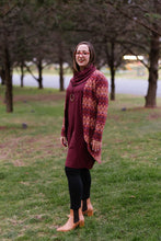 Load image into Gallery viewer, AMARA Midline Jacket in Shiraz Argyle