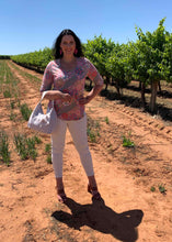 Load image into Gallery viewer, LUCIA Shaped Top in Cheerful Print - limited stock S M L