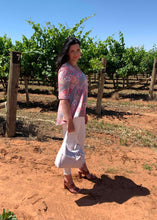 Load image into Gallery viewer, LULU Swing Top in Cheerful Print - only L left