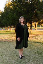 Load image into Gallery viewer, ANASTASIA Dress in Olive Allure