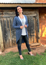 Load image into Gallery viewer, LUCIA Shaped Top in Dove Cotton