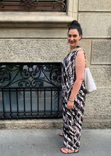 Load image into Gallery viewer, APHRODITE Grecian Dress in Geometric