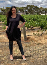 Load image into Gallery viewer, AVIVA Dress in Black Diamond