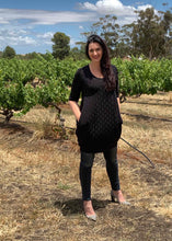 Load image into Gallery viewer, AVIVA Dress in Black Diamond