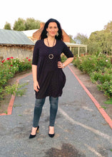 Load image into Gallery viewer, AVIVA Dress in Black Diamond