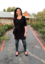 Load image into Gallery viewer, AVIVA Dress in Black Diamond