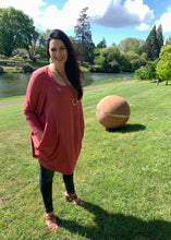 Load image into Gallery viewer, AVIVA Dress in Deep Blush - low stock