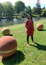 Load image into Gallery viewer, AVIVA Dress in Deep Blush - low stock