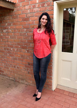 Load image into Gallery viewer, LUCIA Shaped Top in Criss Cross - Last Two!