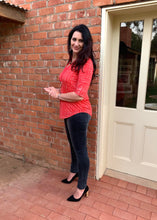 Load image into Gallery viewer, LUCIA Shaped Top in Criss Cross - Last Two!