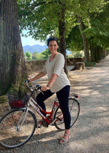 Load image into Gallery viewer, LUCIA Shaped Top in Deco Cotton