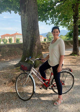 Load image into Gallery viewer, LUCIA Shaped Top in Deco Cotton