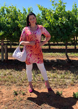 Load image into Gallery viewer, AVIVA Dress in Violet Paisley