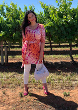 Load image into Gallery viewer, AVIVA Dress in Violet Paisley