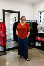 Load image into Gallery viewer, LUCIA Shaped Top in Rust Allure
