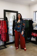 Load image into Gallery viewer, AQUILA Wide Leg Pant in Rust Allure
