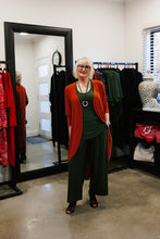 Load image into Gallery viewer, AQUILA Wide Leg Pant in Olive Allure
