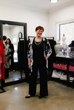 Load image into Gallery viewer, AQUILA Wide Leg Pant in Black Allure
