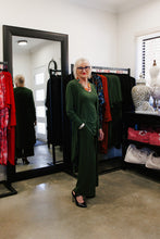 Load image into Gallery viewer, LUCIA Shaped Top in Olive Allure
