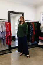 Load image into Gallery viewer, LUCIA Shaped Top in Olive Allure
