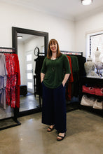 Load image into Gallery viewer, LUCIA Shaped Top in Olive Allure
