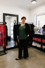 Load image into Gallery viewer, LUCIA Shaped Top in Olive Allure
