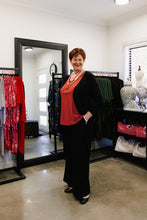 Load image into Gallery viewer, LUCIA Shaped Top in Terracotta Allure
