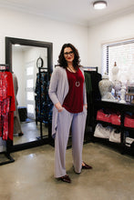 Load image into Gallery viewer, LUCIA Shaped Top in Wine Allure
