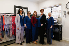 Load image into Gallery viewer, AMALIA Waistline Jacket in Wine Allure, Lined
