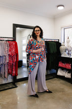 Load image into Gallery viewer, AMARIS Longline Jacket in Burst of Life
