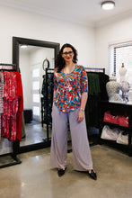 Load image into Gallery viewer, LUCIA Shaped Top in Burst of Life

