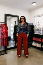 Load image into Gallery viewer, AQUILA Wide Leg Pant in Rust Allure
