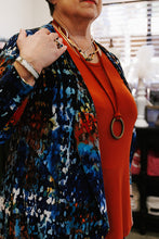 Load image into Gallery viewer, AMARIS Longline Jacket in City Lights, Lined
