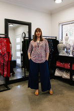Load image into Gallery viewer, AQUILA Wide Leg Pant in Ocean Allure
