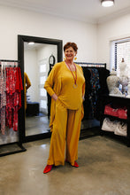 Load image into Gallery viewer, AQUILA Wide Leg Pant in Mustard Allure
