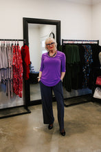 Load image into Gallery viewer, LUCIA Shaped Top in Bright Lavender Allure
