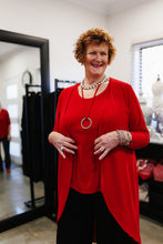 Load image into Gallery viewer, LUCIA Shaped Top in Red Allure
