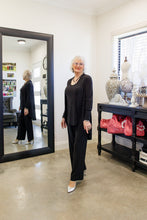 Load image into Gallery viewer, AURIEL Petite Cascade Jacket in Black Allure
