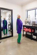 Load image into Gallery viewer, AURIEL Petite Cascade Jacket in Bright Royal Purple Allure
