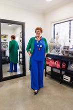 Load image into Gallery viewer, AQUILA Wide Leg Pant in Azure Allure
