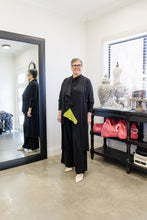 Load image into Gallery viewer, AURELIA Dramatic Cascading Jacket in Black Allure
